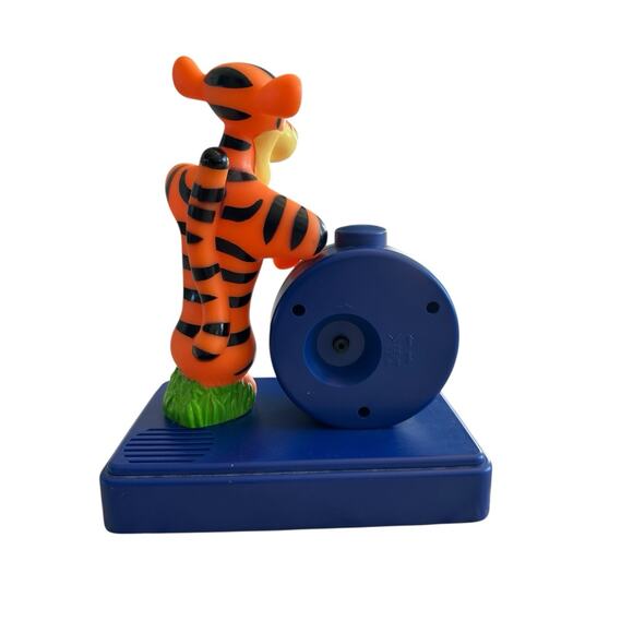 Disney Vintage Fantasma Singing Tigger Kids Alarm Clock Winnie The Pooh Tested - Picture 5 of 7